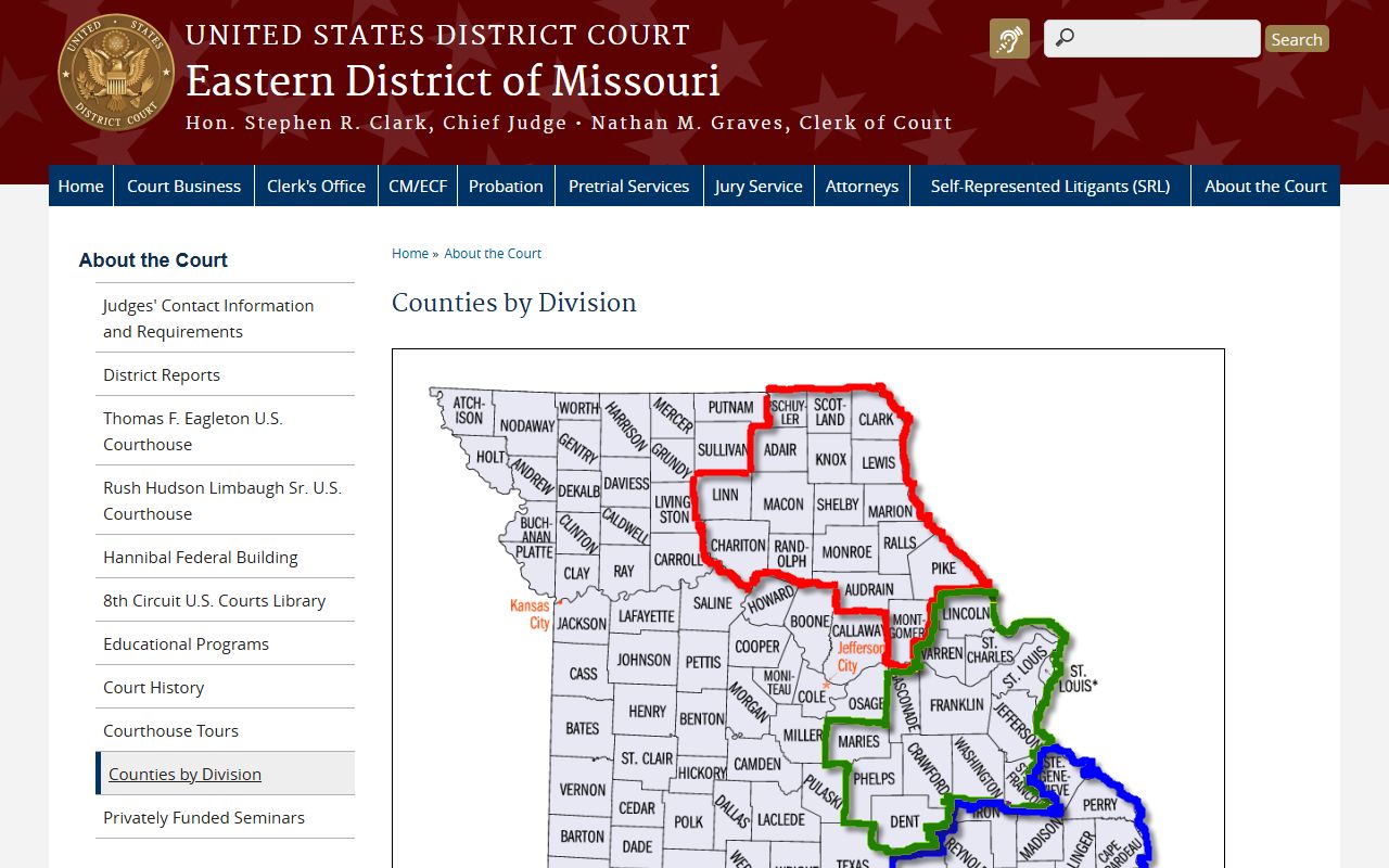 Butler County Circuit Clerk records Eastern District division reference