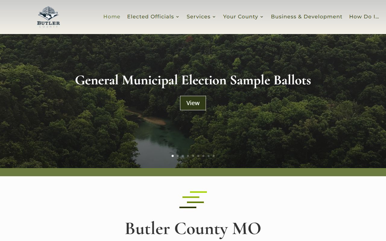 Butler County court records official county homepage
